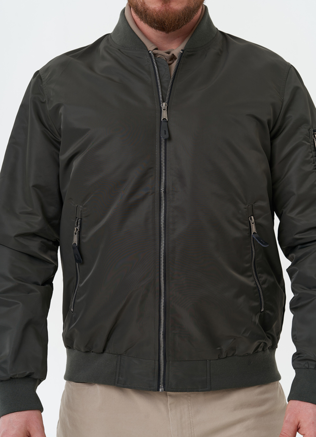 Мужская куртка бомбер модель № 30276 универмаг малина