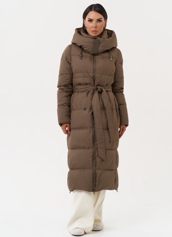 Женское зимнее пальто с капюшоном