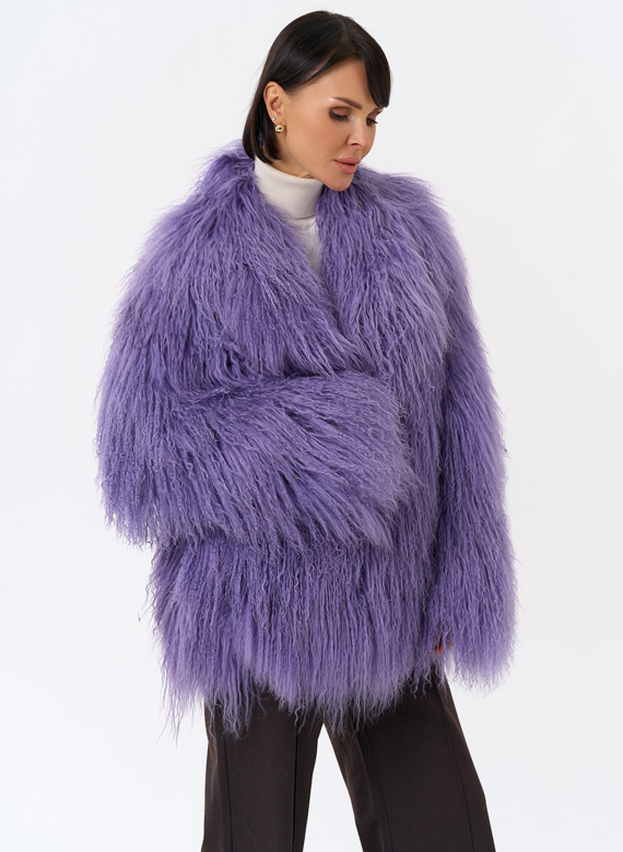 Шуба из ламы